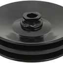 Power Steering Pulley for Chevy SB, Double Power Steering Pump Pulley 5/8in Keyway Shaft 86 01975 R Replacement