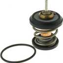 MotoRad 707-203 Thermostat Engine Coolant Thermostat Fits VW Tiguan 0917 CC 0917 GTI 0914 Eos 09-16 Jetta 09-12 Beetle 11-13 Passat 09-10 Audi Q5 1117 A4 Quattro 0916 Q3 Quattro 1318 06H121113B