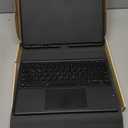 CHESONA for iPad Pro 13 Inch Case 2024 with Keyboard (M4-2024/M5-2025), Magnetic Detachable Keyboard with Backlit, 2 Wireless Channels, Touchpad & Pencil Holder, Precise Cutouts Case for iPad Pro 13'' (Black)