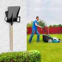 PeoMev Metal Garden Hose Holder - Heavy Duty Hose Hanger Wall Mounted Water Hose Holder for Outside Yard, Sturdy Hose Reel Hose Hooks for Water Hose, Extension Cords (Black)