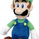 Little Buddy Super Mario All Star Collection 1415 Luigi Stuffed Plush, 10",Multi-Colored