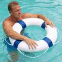 20 Inch Safety Life Preserver Ring Buoy for Swimming, Swim Foam Ring - Pool Safety Throw Rings, Rescue Lifeguard Wall Decoration