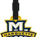 Desert Cactus Marquette University Luggage Tag  Official MU Golden Eagles Travel ID Tag for Suitcases, Bags, and Carry-Ons (PVC - Design A)