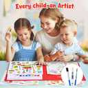 JoyCat Paint with Water Coloring Books for Toddlers, Watercolor Painting Sets for Kids Ages 3-5 4-8, Arts and Crafts Drawing Activities Toy Birthday Gifts for Boys Girls (Farm)