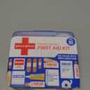BAND-AID Brand Travel Ready Portable Emergency First Aid Kit for Minor Wound Care, Perfect for Home, Car, Travel, Camping Essentials & Outdoor Emergency Kit, 80 Pieces