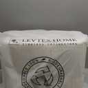 Levtex Home Cross Stitch Reversible King/Cal King Quilt Set (106x92in) and 2 Pillow Shams (36x20in) - Stitch Texture - Bright White - Cotton King Size Quilt Bedding Set - Lightweight Soft Pre-Washed