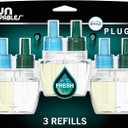 Febreze Plug-in Air Freshener, Odor-Fighting Scented Oil Refill, Air Fresheners for Home, Bathroom and Kitchen, Long Lasting, Unstopables Fresh Scent, 0.87oz Refills, Multi Color, 3 Count