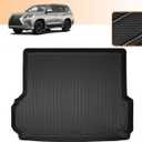 Trunk Mat for Lexus GX 460 2010-2023 - Custom Fit TPE Non Slip Cargo Liner - All Weather Guard Trunk Liner - 3D Shaped Laser Measured Cargo Mats for 2010-2023 Lexus GX GX460
