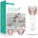 VOYOR Epilator for Women, 3 in 1 Epilator Hair Removal for Women, Epilators Hair Remover for Leg Arm with 30 Tweezers, Rechargeable & Cordless Electric Lady Shaver & Trimmer BM300 (Champagne Gold)