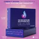 Briston Music Theory Flash Cards Set  140 Music Note & Symbol Learning Cards for Teen & Adult Students, Treble Bass Alto Tenor Clef, Time & Key Signature Study Aid