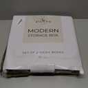 Decorative Photo Storage Boxes with Lids - Set of 2 Beautiful Linen Organizers Are Perfect to Safely Store Your Pictures, Documents, Scrapbooking Supplies, Keepsakes and Other Memories in Style (Ivory)