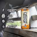 GHOST Energy Drink - 12-Pack, Orange Cream, 16oz Cans - Energy & Focus & No Artificial Colors - 200mg of Natural Caffeine, L-Carnitine & Taurine - Gluten-Free & Vegan (EXP 04/01/27)