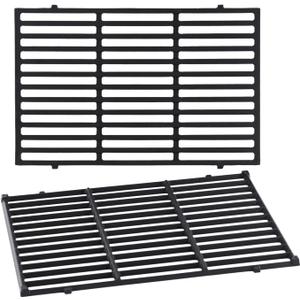 7524 Genesis 300 Series Grates Replacement Parts for Weber Grill Grates Genesis E-310 E-320 E-330 S-310 S-320 S-330 EP-310 EP-320 EP-330 Weber Genesis Grill Parts 2 PCS Cast Iron Grid 19.5 x 25.8 Inch