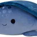 Squishmallows Stackables Original 12-Inch Truman Blue Leatherback Turtle - Ultrasoft Official Jazwares Plush
