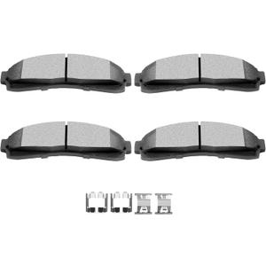 ECCPP Front Brake Pads Kits, 4pcs Front Brake Pads for Ford Explorer, Ranger, for Mazda B2300, B2500, B3000, B4000, for Mercury Mountaineer D652-7532