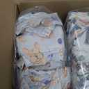 The Honest Company Comfort Dry Disposable Diapers for Sensitive Skin, Hypoallergenic, All The Letters + It's a Pawty, Super Club Box, Size 5 (27 lbs), 84 Count