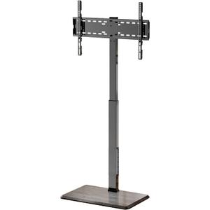 Afaloona Universal Floor TV Stand,TV Floor Mount Stand with Power Outlet for 32-75 inch TV up to 110 lbs, Swivel and Height Adjustable Tall TV Stand for Bedroom,Office(TCP01-M-A01)