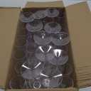 Ciaell 36 Pack Plastic Champagne Flutes - 6 Oz Disposable Champagne Glasses - Square Clear Plastic Toasting Glasses for Party Birthday Anniversary Wedding