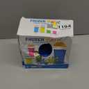 Slushy Maker Cup, Slushie Cup Maker, Milk Cola Juice Squeeze Cup, Magic Quick Freeze Cup, Cooling Cup, Smoothies Cup with Lids and Straws for All Age (Blue)