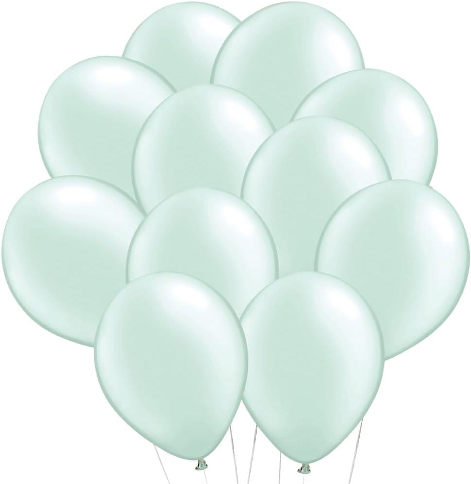 Pioneer Balloon Company 25 Count Latex Balloon, 11", Pearl Mint Green