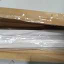 1" Cordless Mini Blinds 25" W x 48" H, White Vinyl Blinds, Horizontal Light Filtering, Window Blinds for Indoor Windows, Office, Kitchen, Bathroom and Living Room.