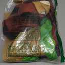 2 Pcs Halloween Hot Dog Costume with Funny Makeup Glasses Unisex Adult Hotdog Costume Fancy Dress for Cosplay Carnival Party XS