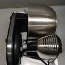 Hamilton Beach Classic Stand and Hand Mixer, 4 Quarts, 6 Speeds with Quick Burst, Bowl Rest, 290 Watts Peak Power, Black and Stainless