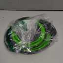 Collapsible Colander Set of 2, Folding Kitchen Strainers with Handles, Space-Saving Over-the-Sink Drainers for Pasta, Veggies & Fruit, BPA-Free, Dishwasher Safe, RV & Camping (Green)