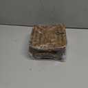 Hipiwe Seagrass Basket with Lid Wicker Storage Basket Square Handwoven Decorative Baskets Box for Shelf Multipurpose Household Baskets Home Decor,X-small (Coffee)