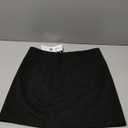 Black Skirt Size M 80% polyester 20% Wool