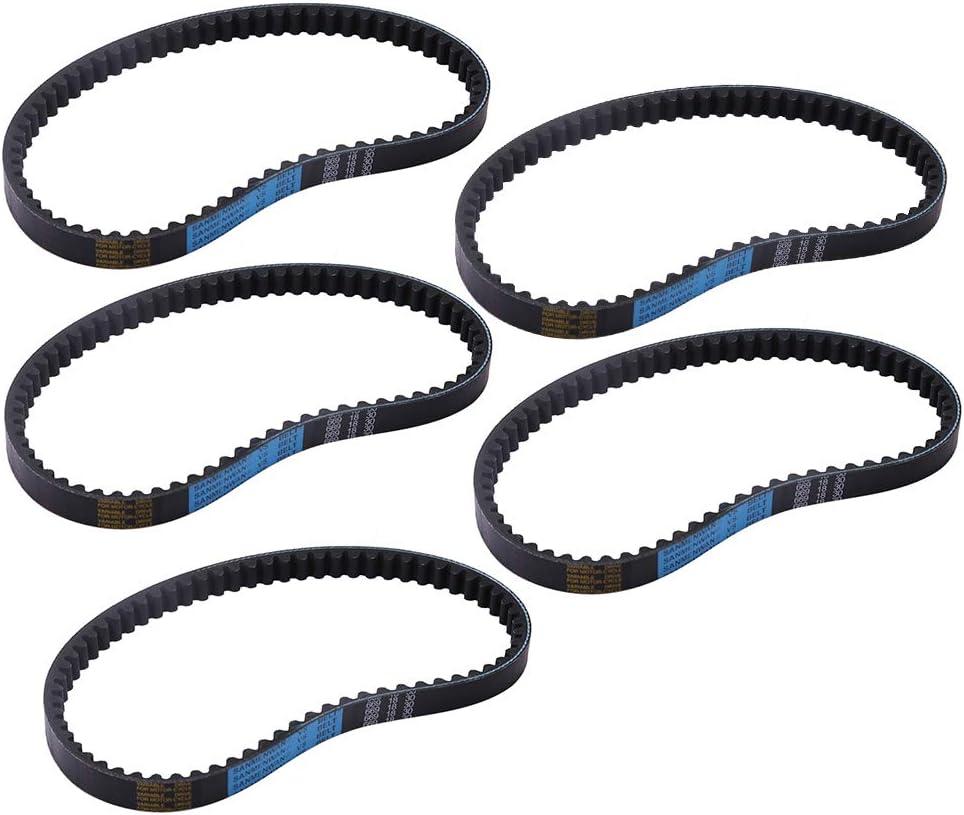 3-Pack 669 18 30 CVT Drive Belt Replacement for 49CC 50CC GY6 Roketa Taotao Vespa Jonway Scooter