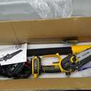 2-in-1 Electric Pole Saws for Tree Trimming, 6 Inch Mini Chainsaw Cordless with Extension Pole, 2 x 4000mAh Batteries,Battery Powered Pole Chain Saw, Tree Trimmer Limb Branch Cutter Pruner
