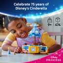 LEGO Disney Princess Cinderellas Dress Kids Toy with Minidoll Character - Fun Building Toy for Girls and Boys Ages 9 and Up - Disney Gift Idea for Fans and Fashion Lovers - 43266