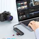 Acer USB C Hub, 7 in 1 USB-C to HDMI Dock, 2 USBA 3.1 GEN1 and 5Gbps Type-C Data Port, 4K HDMI Port, PD 100W Charging, SD Card Reader, for iPad Pro MacBook Pro Laptops and More (Black)