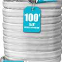 Aqua Joe AJFJH100-58-PRX XTREME FIBERJACKET Flexible, Kink-Resistant Garden Hose, 600 PSI Max, 5/8-Inch Diameter, 100 Feet