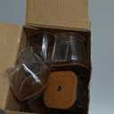 Chair Leg Floor Protectors Square, Silicone Chair Leg Protectors for Hardwood Floors, Furniture Leg Pads Caps Covers Protect Wooden Floors from Scratching 20 Pcs Large (Fit:1-1/16" to 1-5/8")