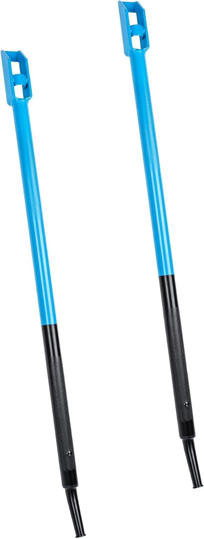 40" Combination Winch Bar w/Square Head for Flatbed Trailer,2 Pack