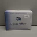 Shilucheng Goose Down Pillow King Size Set of 1 Pack,Hotel Collection 1050+ Fill Power Luxury Bed Feather Pillow for Side Back Stomach Sleepers, Soft 100% Cotton ShellWhite,20" x 36"