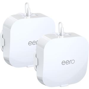 HomeMount Made for eero Pro 6/6e Wall Mount - Secure & Sleek Cable Management, Compatible with eero Pro 6/6e, Durable ABS Material, Easy Installation (2 Mounts)