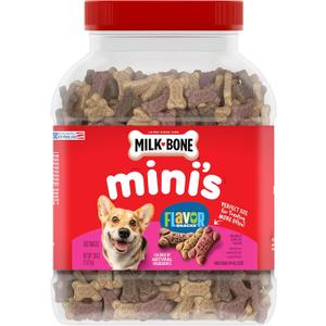 Milk-Bone Flavor Snacks Dog Treats Mini 36 Ounce