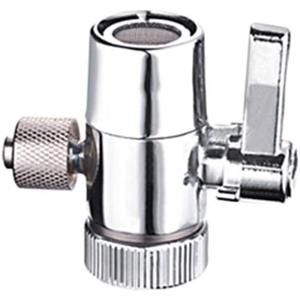 Sink Faucet Diverter Valve for Above Counter Water Filter Faucet Sprayer attachment for Countertop filter to 1/4" RO Tubing Faucet Adapter,Faucet Splitter for Water Diversion