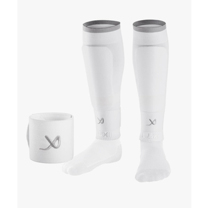LUX Soccer Sleeves w/FREE Guard Stays for Men/Boys/Youth Compatible w/Soccer Grip Sock