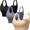 Angelhood Non-Padded Minimizer Nursing Bras for Breastfeeding Support Maternity Sports T-Shirt Bras Wireless Sleep Bralettesm XL