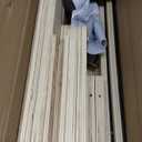 5-Step Wooden Dog Steps for Bed, Anti-Slip Dog Stairs with Carpet Pads, 23.6 Inches Pet Ramp for Dogs to Get on Bed, Pet Stairs for Old & Senior Dogs/Cats, Pet Steps Ladder for High Beds/Couch Sofa