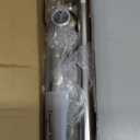 TEECK Shower Curtain Rod, 32-79 inch Adjustable Tension Spring, 1 Inch Shower Curtain Rod Tension, Anti-Slip, Rust-Proof, No Drilling, for Bathroom, Nickel