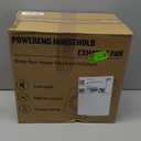 Bathroom Exhaust Ventilation with Light,164 CFM 0.7Sones Quiet Ceiling Mount Ventilation Fan,6000K 12W LED,White,110V Vent Fan Ceiling (6000K LED Light)