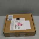 Amazon Basics Lightweight Super Soft Easy Care Wrinkle Free Microfiber 3 Piece Bed Sheet Set with 14-Inch Deep Pockets, Twin, Gray Crosshatch, Printed, Kids, Men & Women Bedding