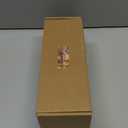 Muhanjia Artificial Potted Plant, Lifelike Faux Greenery in Decorative Cement-Look Square Pot for Indoor Home Decor Centerpieces (Peperomia)