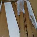Gashell Wire Shelf Covers, Bamboo Wire Rack Covers for Pantry, Closet (5pcs, 22" W x 16" D)