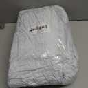 HOMBYS Wedge Pillow Headboard for Bed Gap,Foldable Bed Wedge Gap Filler Twin Size,Matterss Gap Filler,Multi Functional Bed Crack Pillow, Fill The Gap (0-7") Between Your Headboard and Mattress,White (Twin(39"x6"x6"))